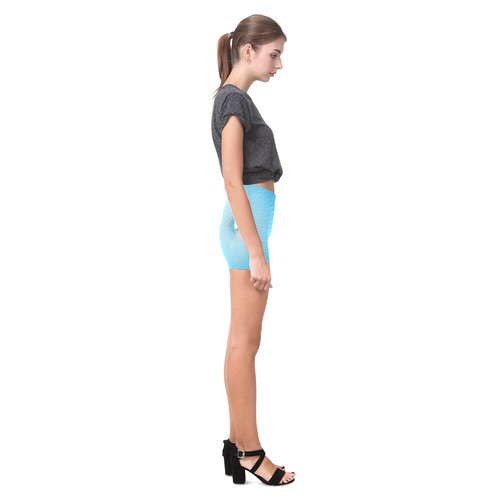 Light Blue Plafond Briseis Skinny Shorts (Model L04)