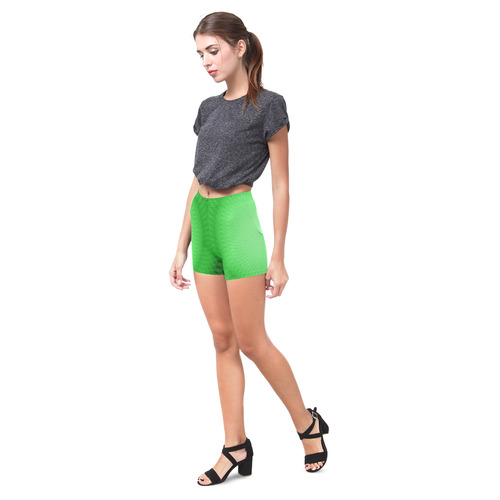 Green Plafond Briseis Skinny Shorts (Model L04)