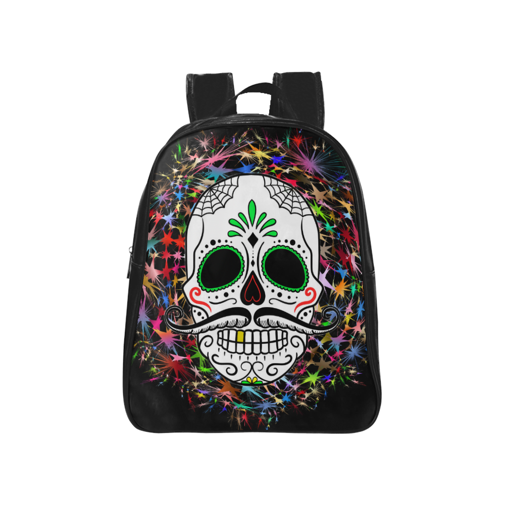 Skull20170396_by_JAMColors School Backpack (Model 1601)(Small)