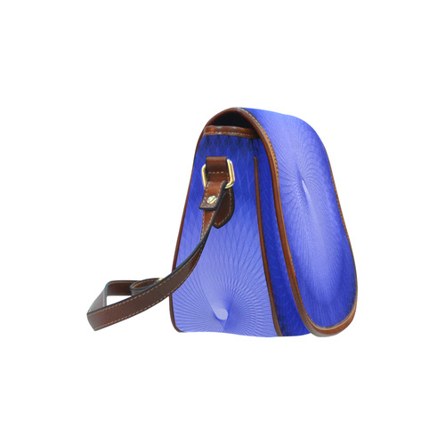 Blue Plafond Saddle Bag/Large (Model 1649)