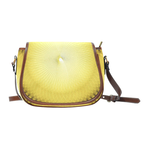 Yellow Plafond Saddle Bag/Large (Model 1649)