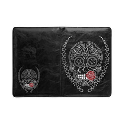 Sugar Skull Red Rose Custom NoteBook A5