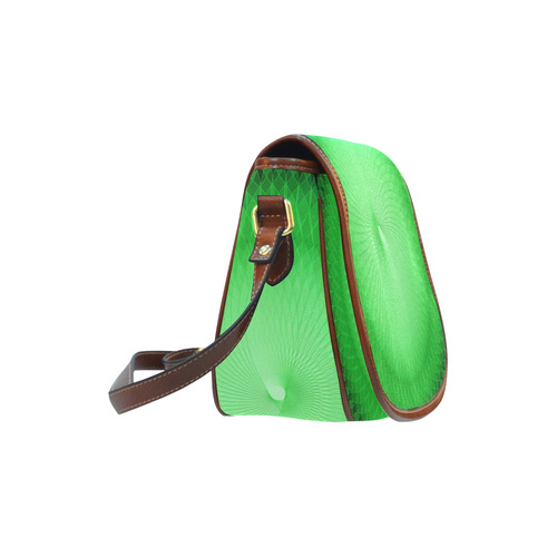 Green Plafond Saddle Bag/Large (Model 1649)