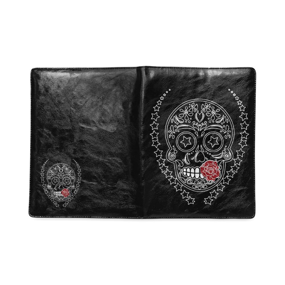 Sugar Skull Red Rose Custom NoteBook B5