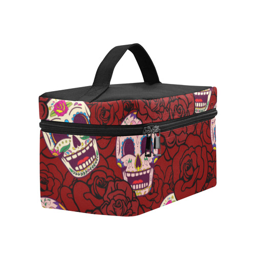 Rose Sugar Skull Lunch Bag/Large (Model 1658)