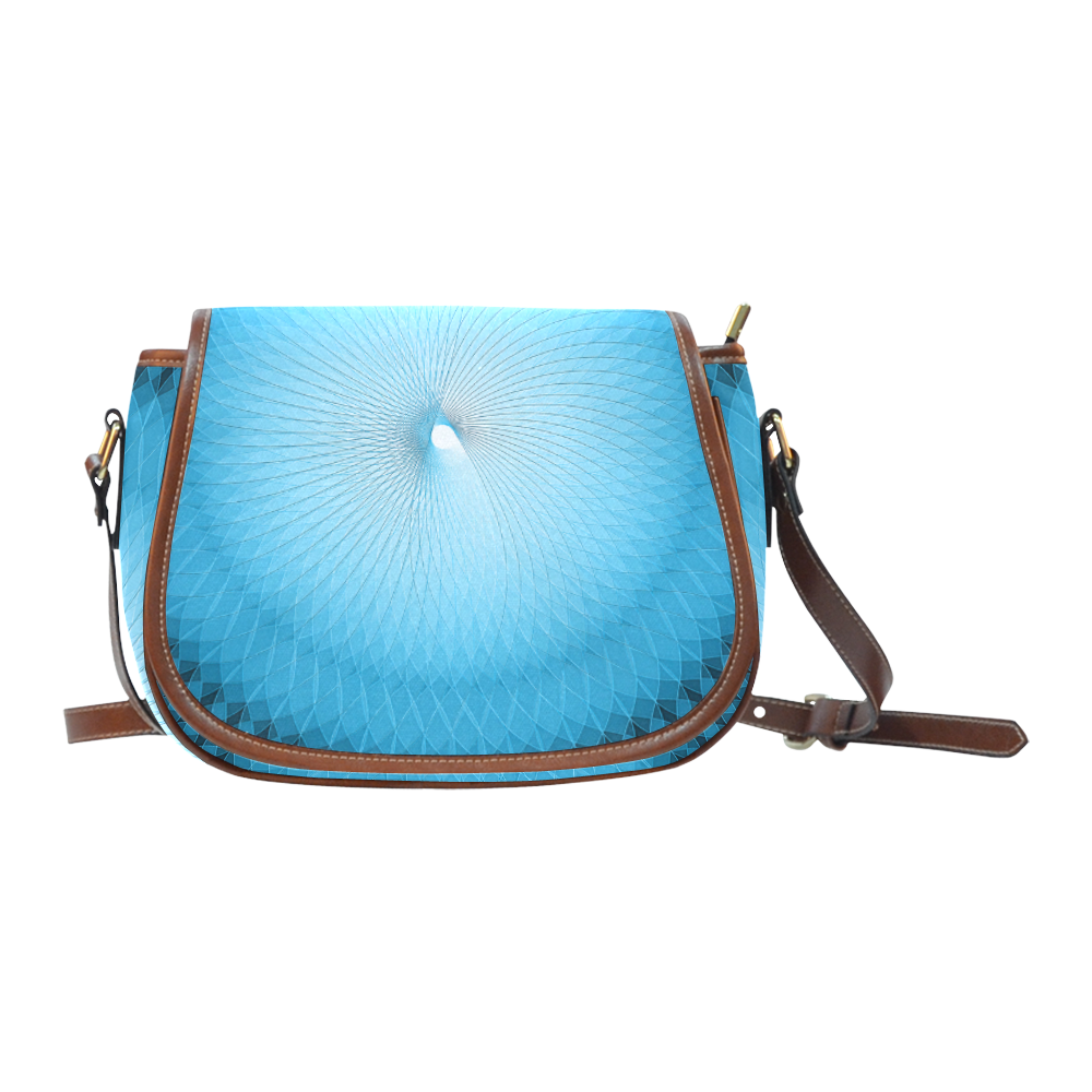 Light Blue Plafond Saddle Bag/Large (Model 1649)