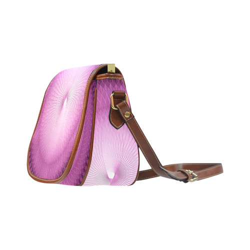 Pink Plafond Saddle Bag/Large (Model 1649)