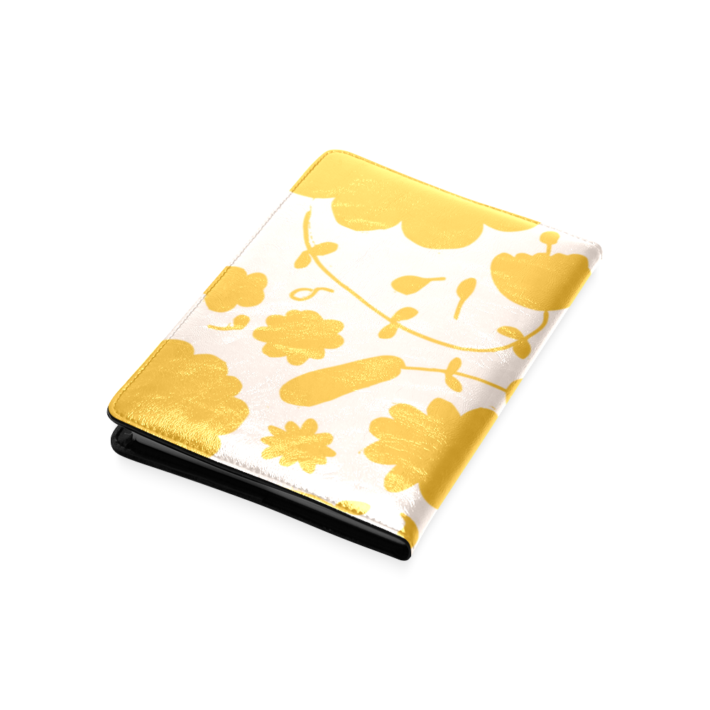 spring flower yellow Custom NoteBook A5