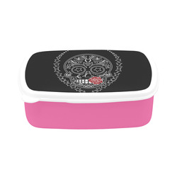Sugar Skull Red Rose Children's Lunch Box