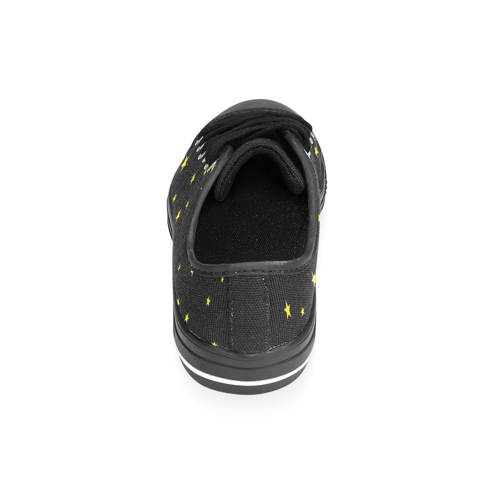 litte star Low Top Canvas Shoes for Kid (Model 018)