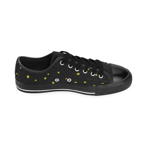 litte star Low Top Canvas Shoes for Kid (Model 018)