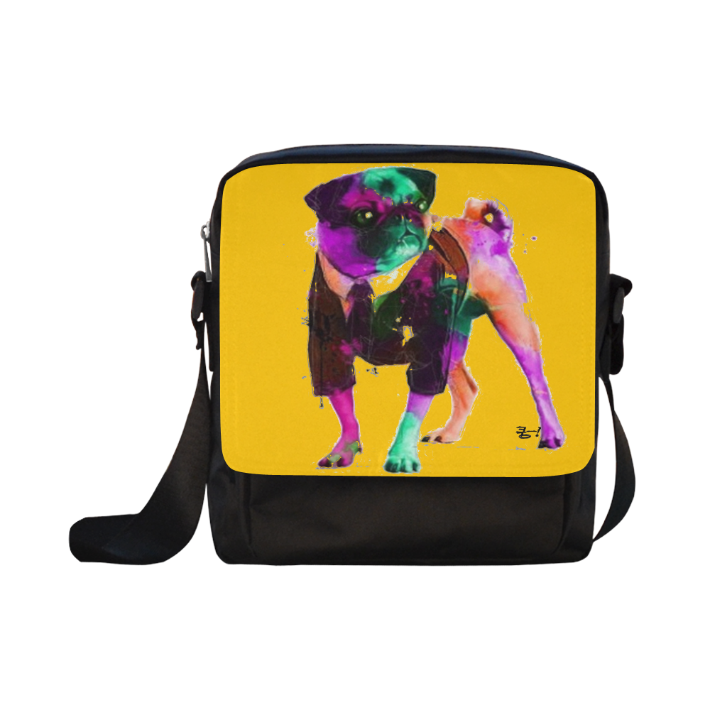 PUG Crossbody Nylon Bags (Model 1633)