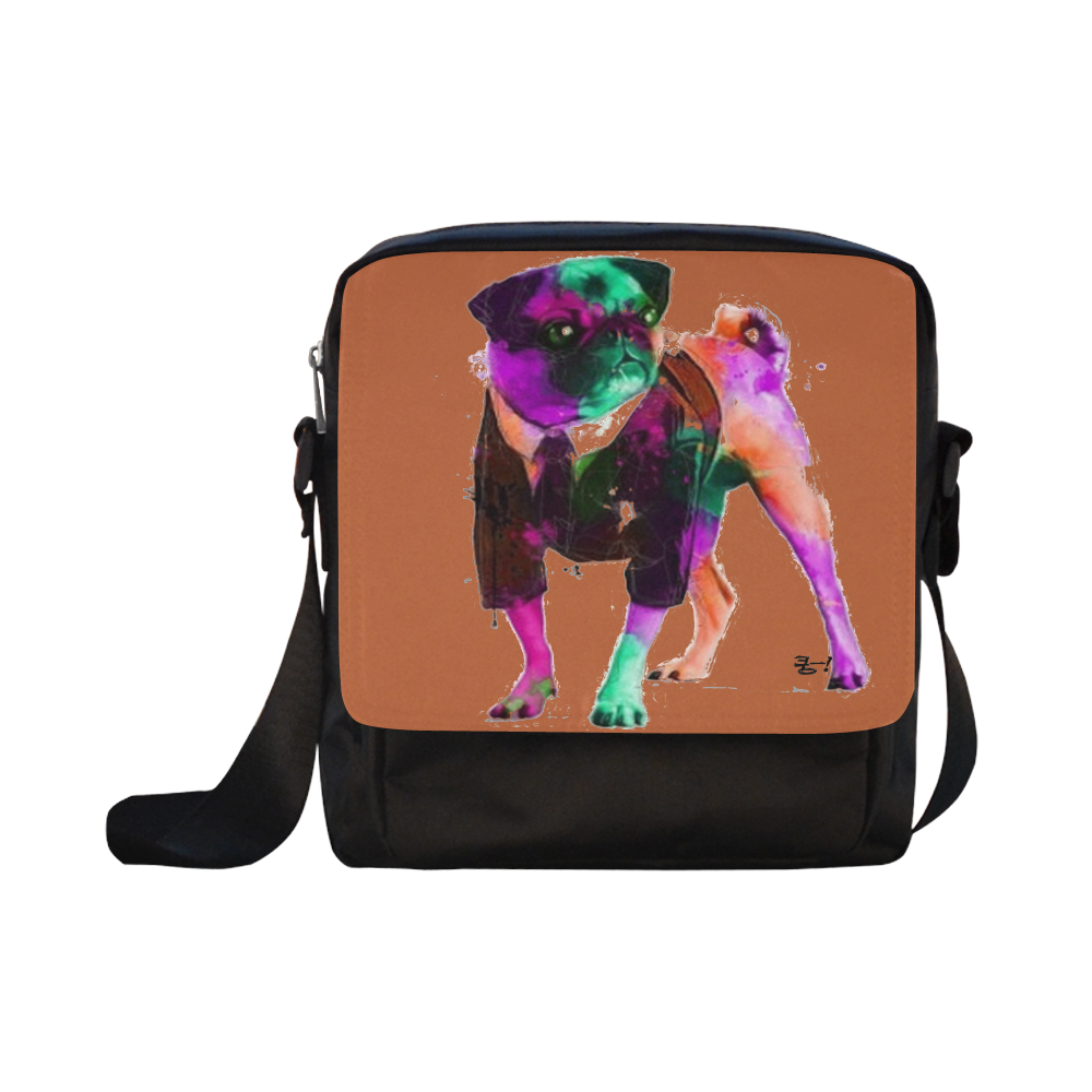 PUG Crossbody Nylon Bags (Model 1633)