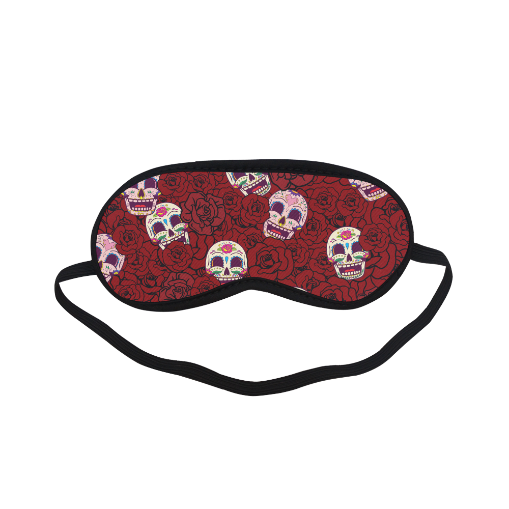 Rose Sugar Skull Sleeping Mask