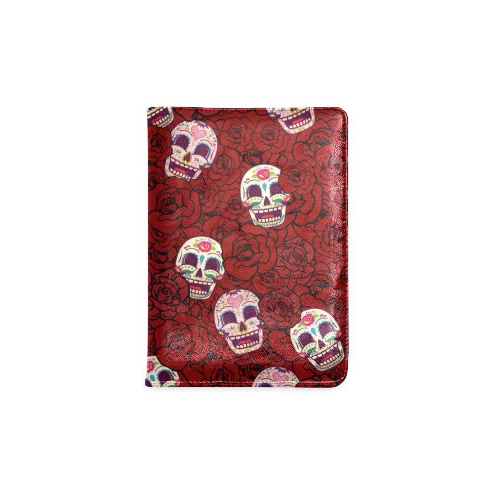 Rose Sugar Skull Custom NoteBook A5