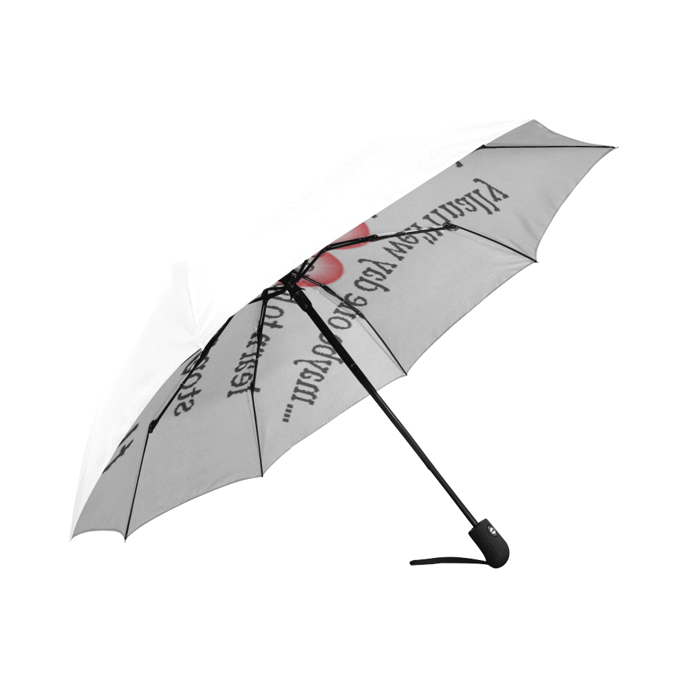 LOVE YOURSELF Auto-Foldable Umbrella (Model U04)