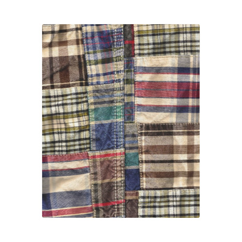 patchwork plaid / tartan Duvet Cover 86"x70" ( All-over-print)