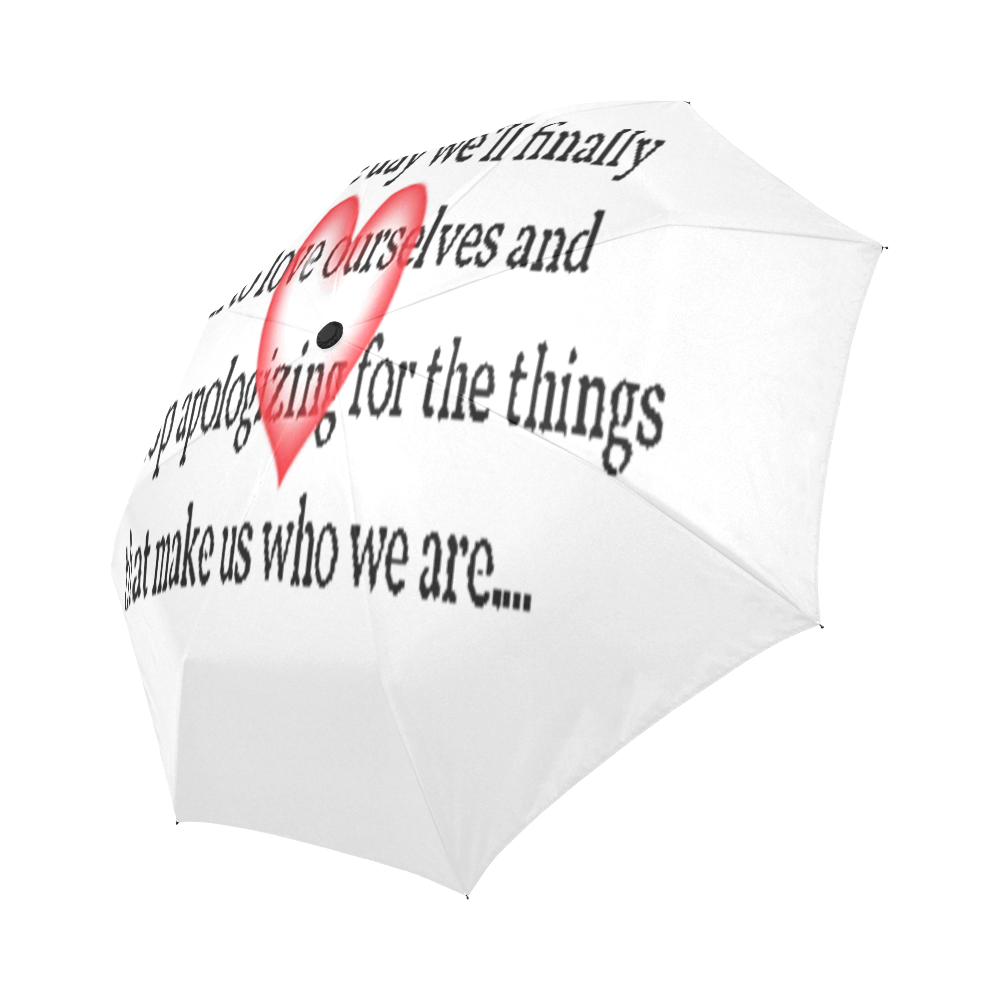 LOVE YOURSELF Auto-Foldable Umbrella (Model U04)