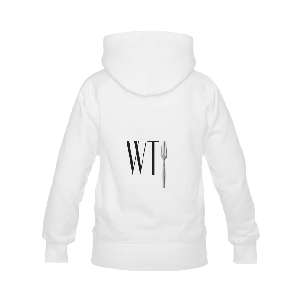 Funny WTF WTFork Women's Classic Hoodies (Model H07)