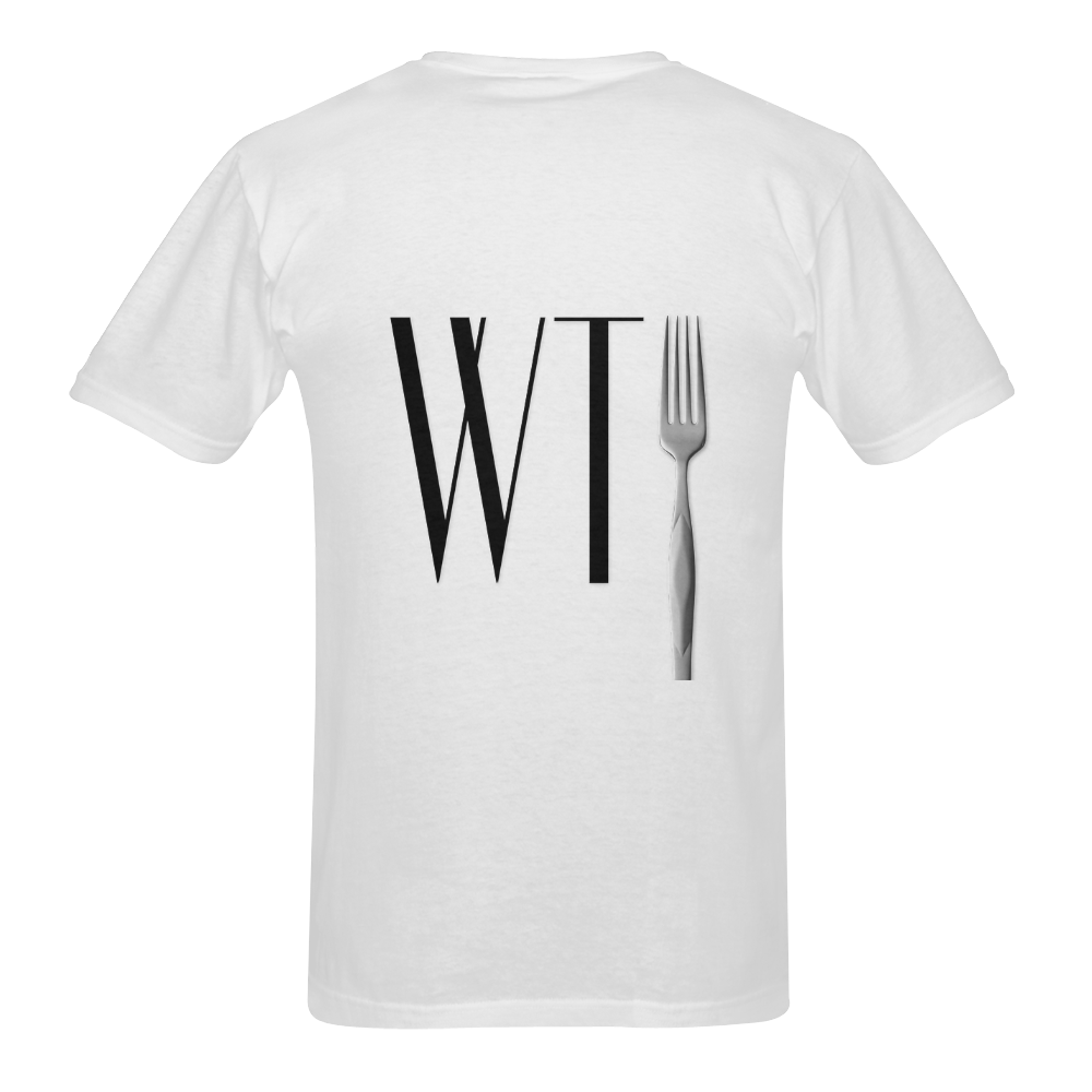 Funny WTF WTFork Sunny Men's T- shirt (Model T06)
