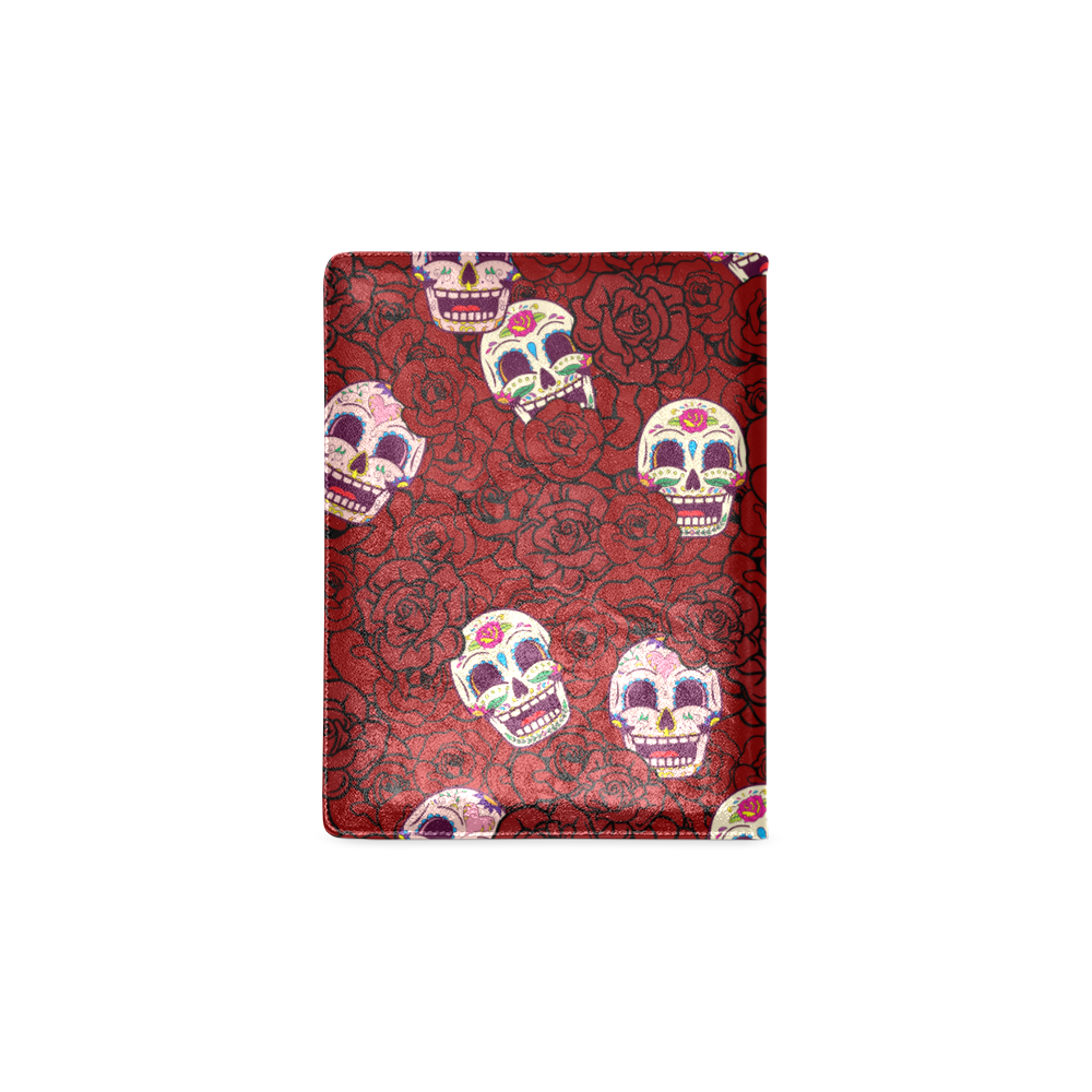 Rose Sugar Skull Custom NoteBook B5