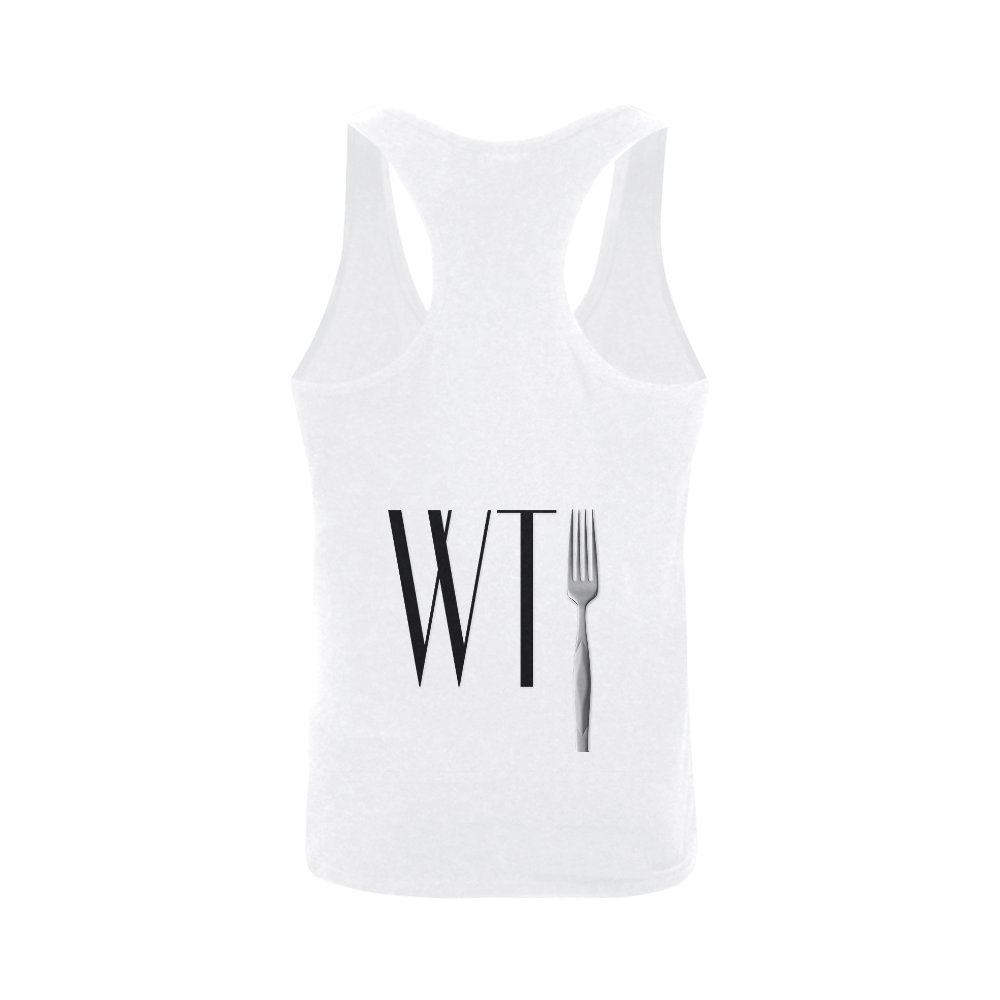 Funny WTF WTFork Men's I-shaped Tank Top (Model T32)