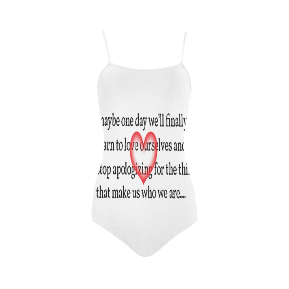 LOVE YOURSELF Strap Swimsuit ( Model S05)