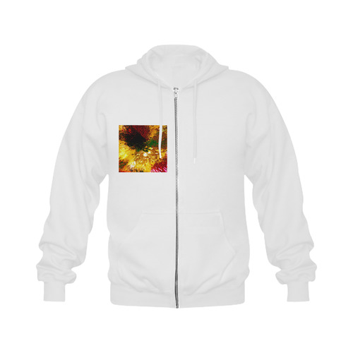 explosive Gildan Full Zip Hooded Sweatshirt (Model H02)
