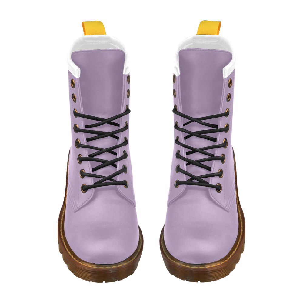 Regal Orchid High Grade PU Leather Martin Boots For Women Model 402H