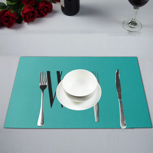 Funny WTF WTFork Placemat 12’’ x 18’’ (Set of 2)