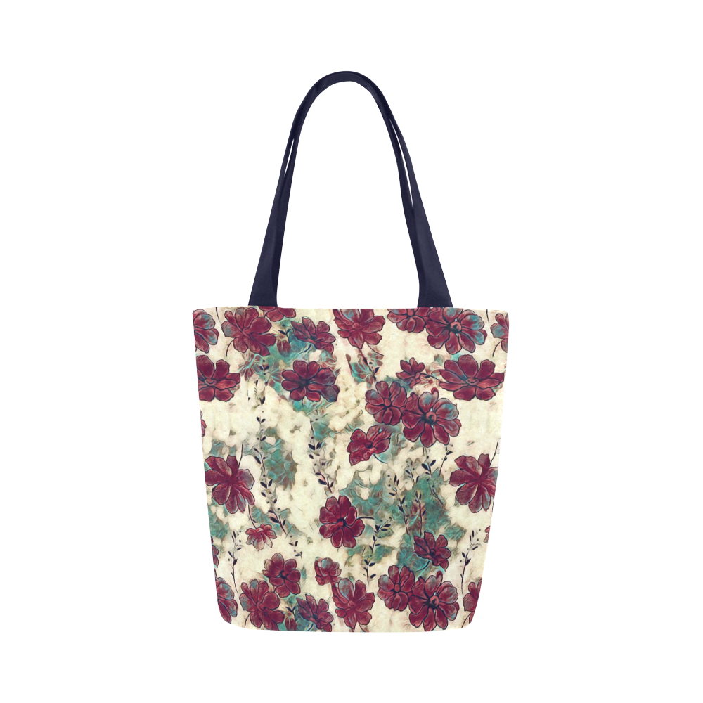 Floral Dreams 10 by JamColors Canvas Tote Bag (Model 1657)