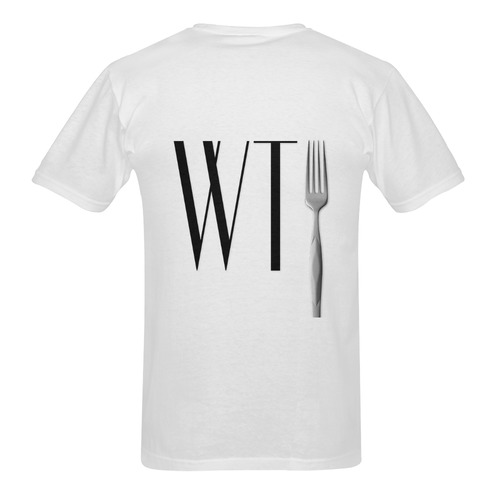 WTFork Men's T-Shirt in USA Size (Two Sides Printing)