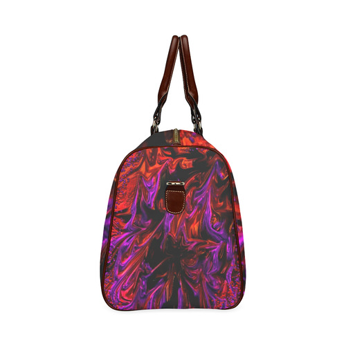 Purple Fire Travel bag small Waterproof Travel Bag/Small (Model 1639)