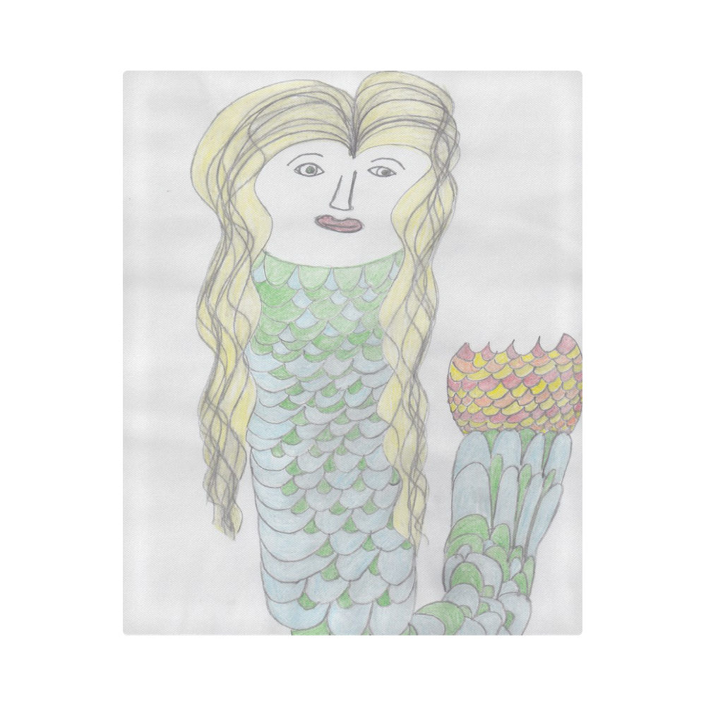 One Of A Kind Mermaid Duvet Cover 86"x70" ( All-over-print)