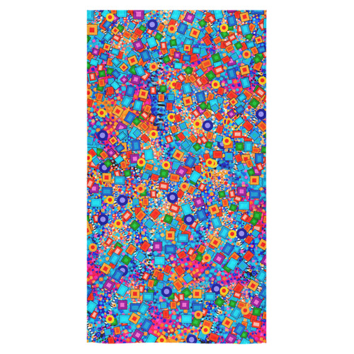 Carnival Colors Decor Print Bath Towel by Juleez Bath Towel 30"x56"