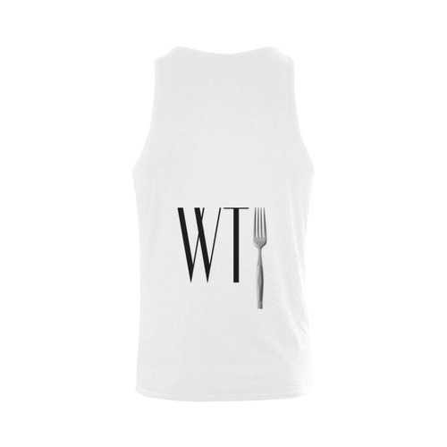 WTFork Plus-size Men's Shoulder-Free Tank Top (Model T33)