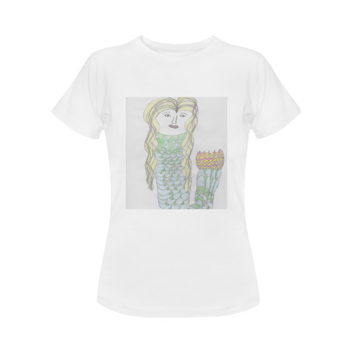 One Of A Kind Mermaid Women's Classic T-Shirt (Model T17）