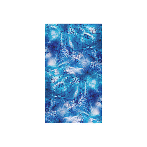 Blue Nautical Design Fishnet Print Towel Custom Towel 16"x28"