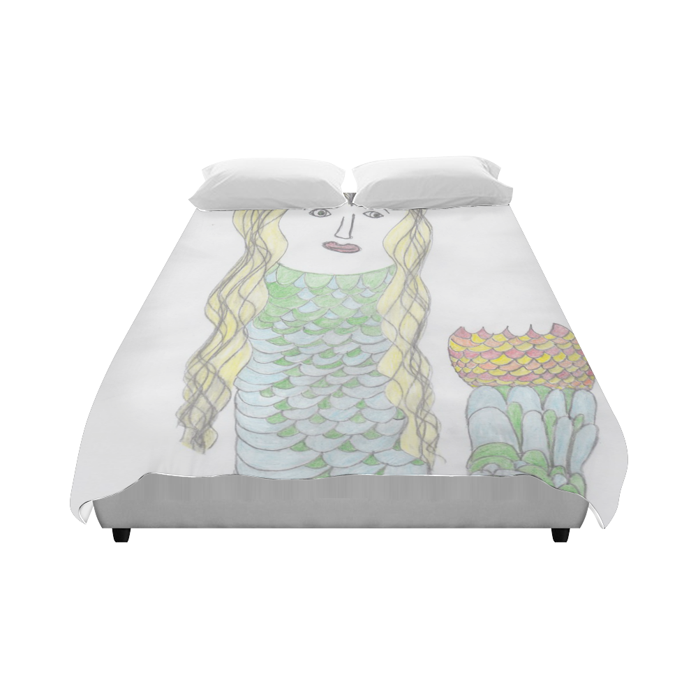 One Of A Kind Mermaid Duvet Cover 86"x70" ( All-over-print)