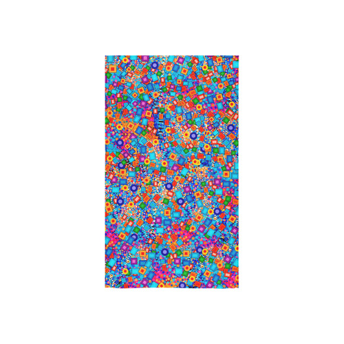 Carnival Colors Decor Print hand Towel by Juleez Custom Towel 16"x28"