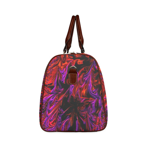 Purple Fire Travel bag small Waterproof Travel Bag/Small (Model 1639)