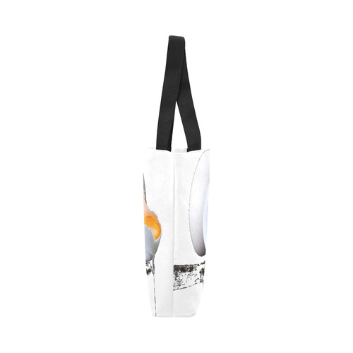 CRACKED EGG Canvas Tote Bag (Model 1657)