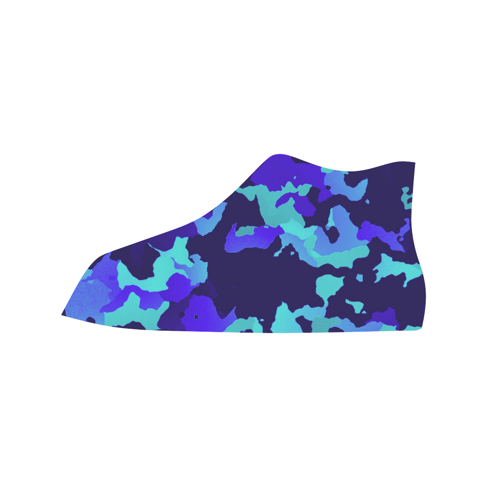 new modern camouflage D by JamColors Vancouver H Men's Canvas Shoes (1013-1)