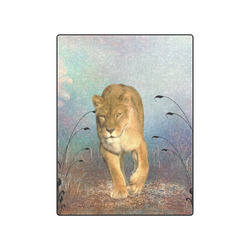 Wonderful lioness Blanket 50"x60"