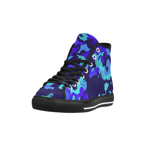 new modern camouflage D by JamColors Vancouver H Men's Canvas Shoes (1013-1)