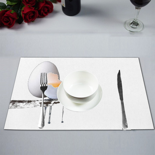 CRACKED EGG Placemat 12’’ x 18’’ (Six Pieces)