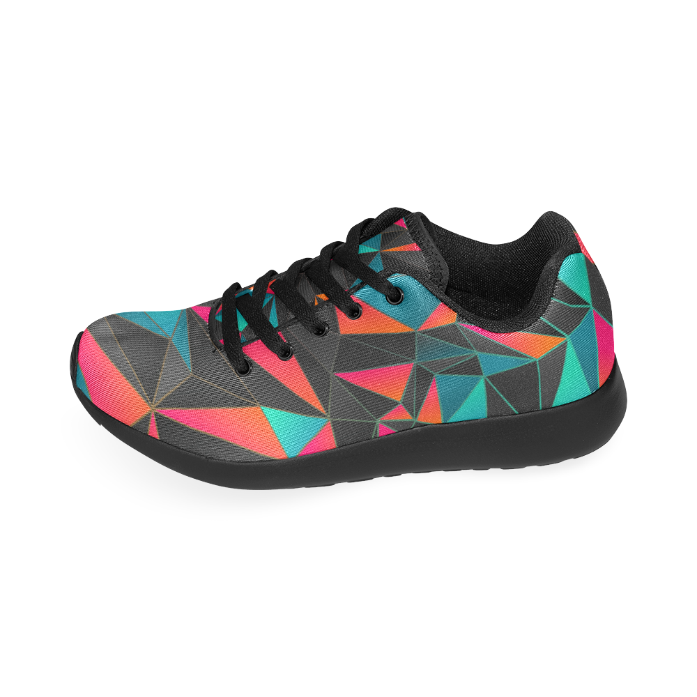 Geometrical Sunset Women’s Running Shoes (Model 020)