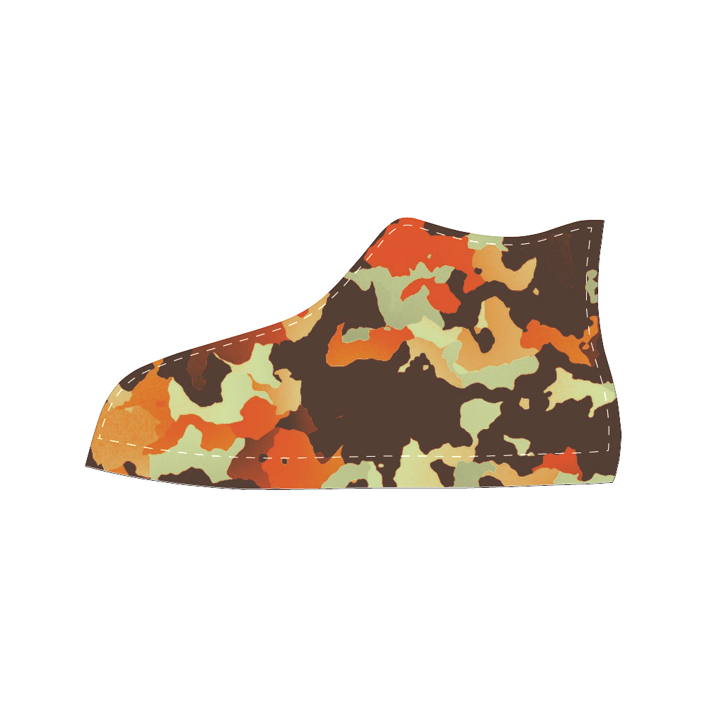 new modern camouflage C by JamColors Men’s Classic High Top Canvas Shoes (Model 017)