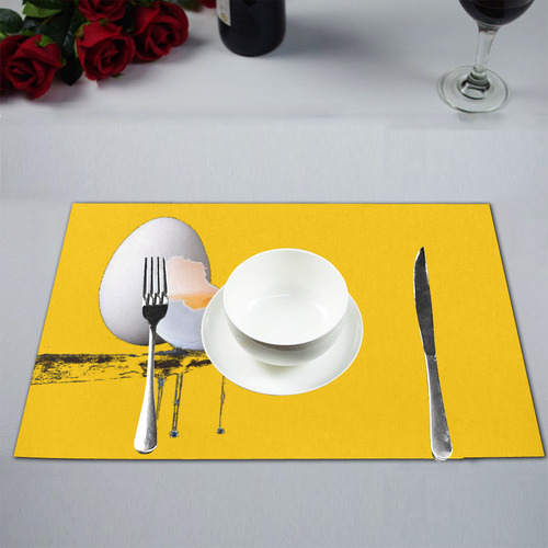 CRACKED EGG Placemat 12’’ x 18’’ (Set of 6)