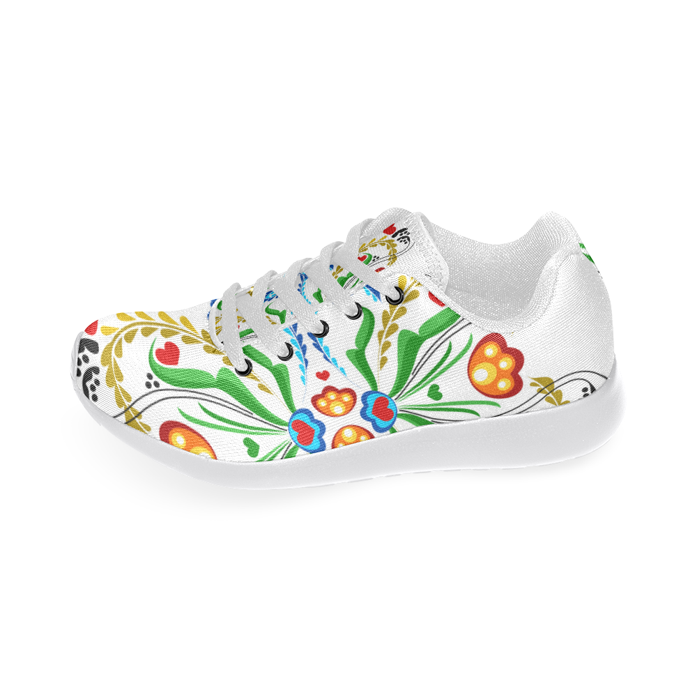 Scandinavian Mosaic Women’s Running Shoes (Model 020)
